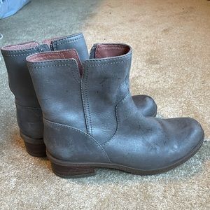 Dansko Bethany gray boots
